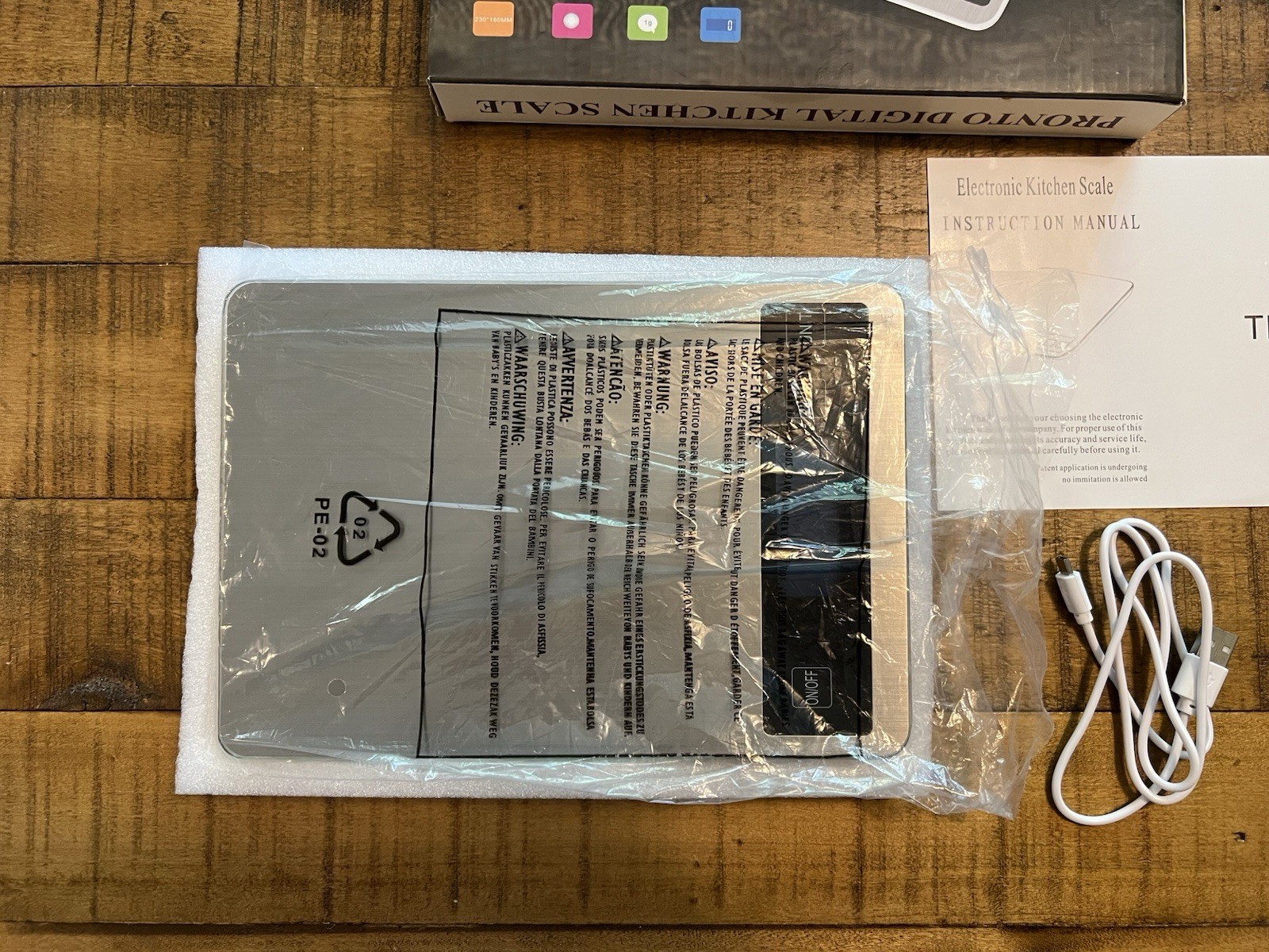 Pronto Digital Kitchen Scale 5kg 11 Lbs In Original Packaging Works gallery