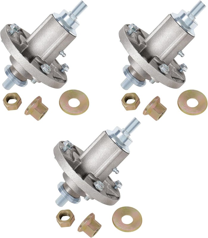 3 Spindle Assembly For John Deere E140 E150 E160 E170 S140 S160 S170 48" Deck gallery