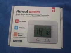 AW701 Non Programmable Thermostat for Home 1 Heat/ 1 Cool Single-Stage System