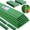 Garden Stakes 16 Inch 70 Pack, Diy 4Ft 5Ft 6Ft 7Ft 8Ft Tomato Stakes Plastic Coa gallery