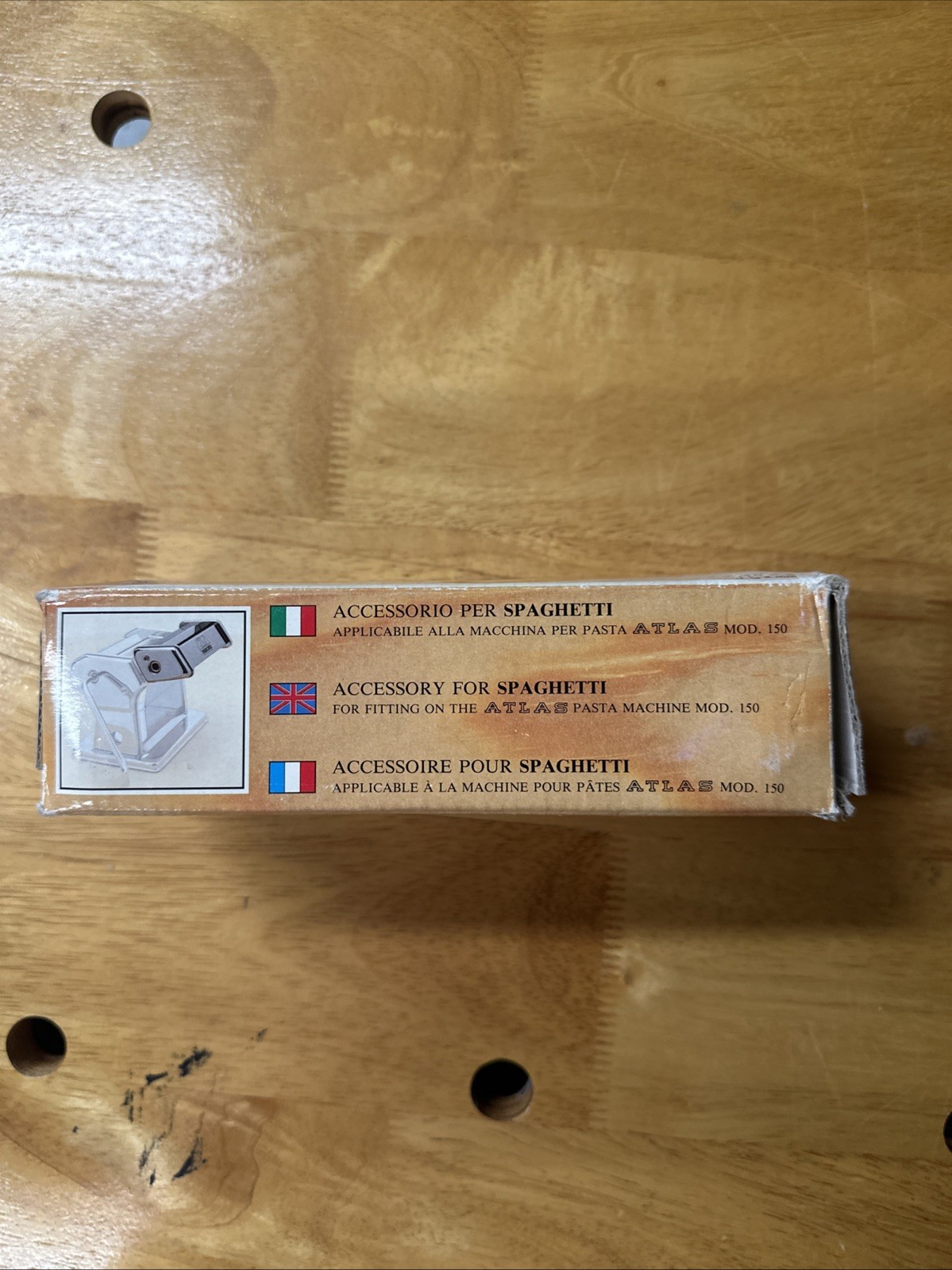 Marcato Spaghetti Accessory for Atlas Pasta Machine Model 150 Attachment Italy gallery