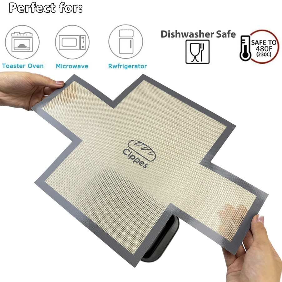 1pc Reusable Silicone Bread Loaf Pan Liner Nonstick Baking Mat - Heat Resistant gallery