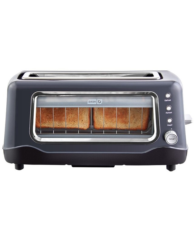 Dash Clear View Toaster Grey gallery