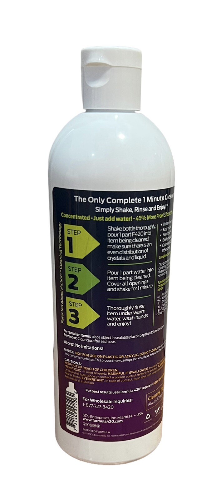 16 oz Formula 420 Concentrated Daily Use Cleaner - Makes 32oz gallery