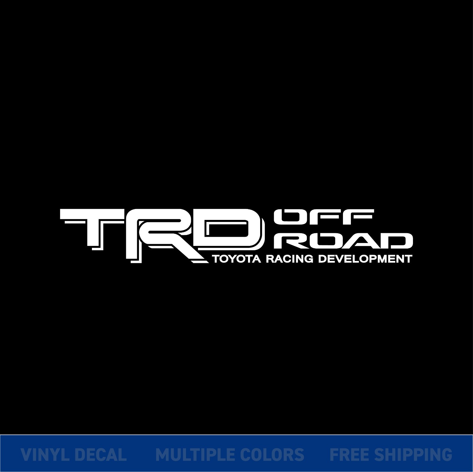 TRD Off Road Decal 18x3 2 Pack Toyota Vinyl Sticker Tacoma Tundra 4Runner Truck gallery