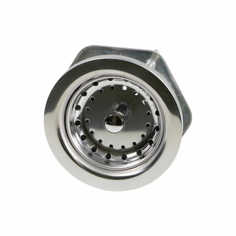 Quick Connect Kitchen Sink Stainless Steel Drain Assembly - Tools not required! gallery