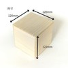 Kiri Wood Storage Box Cube 3-sun 12.0×12.0×12.2cm Japan gallery