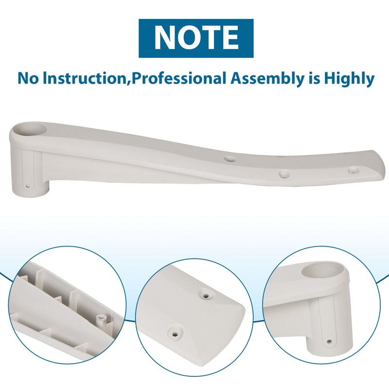 Replacement Deck Mount Support For Above Ground Drop-In Swimming Pool Step gallery