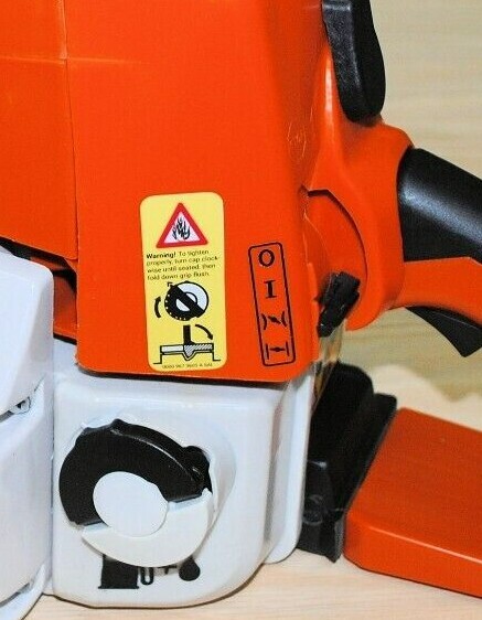 Stihl Choke Position/Selector Vinyl Decal / Sticker gallery
