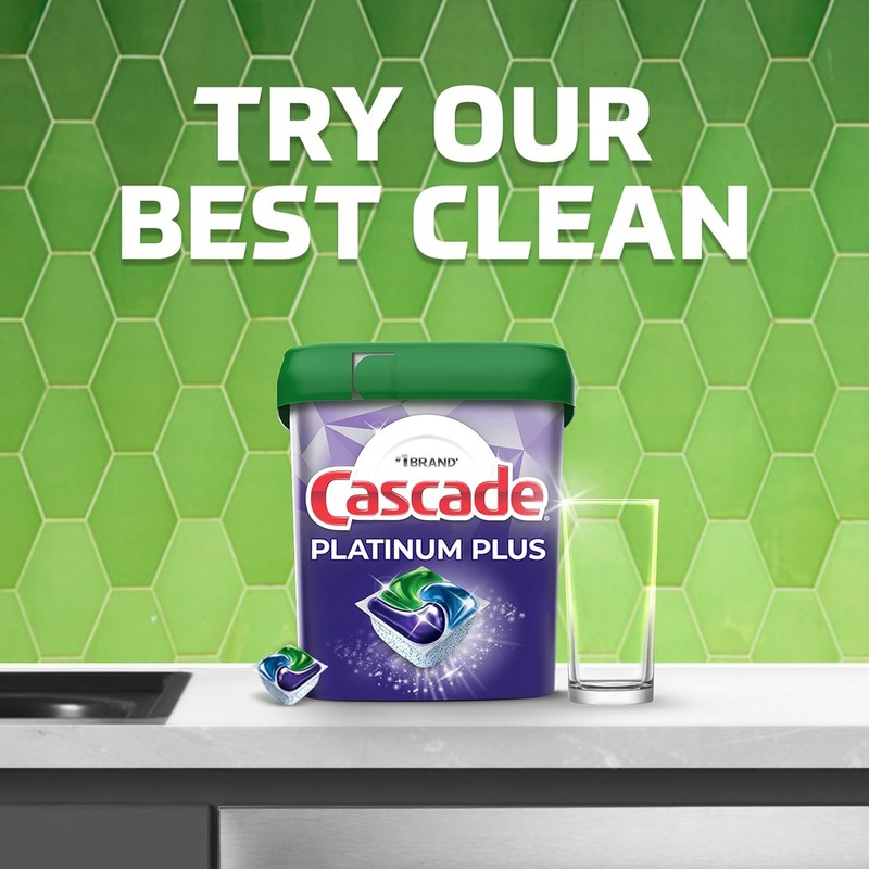 Cascade Complete Dishwasher Detergent Liquid Gel, Dish Detergent, Citrus, 75oz gallery