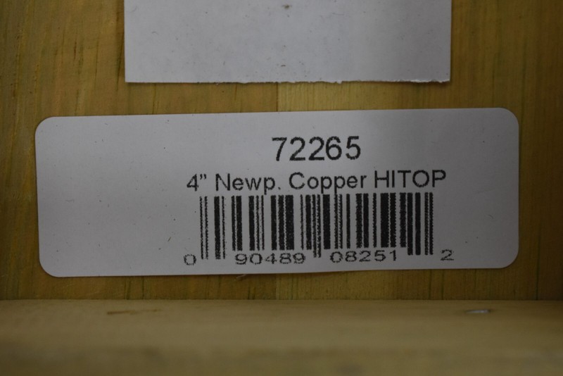Victoria High Point Post Cap Copper Cao Plastic Top Cedar Base Press On 4" 72265 gallery