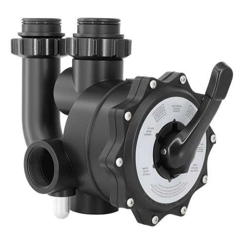 HAYWARD 2 INCH POOL MULTIPORT CONTROL VALVE SP0715XR50 - BLACK gallery