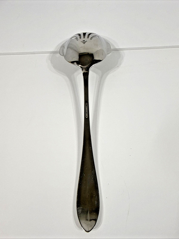 Gorham 18/8 Silver Plated Serving Spoon 12" gallery