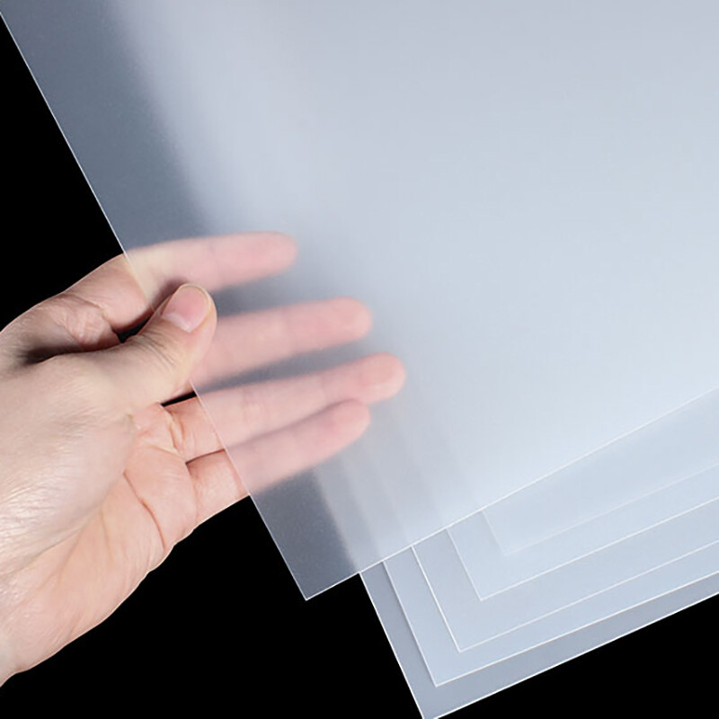 Polypropylene Plastic Thin Sheet PP Sheet Frosted Translucent Thickness 0,3~2mm gallery