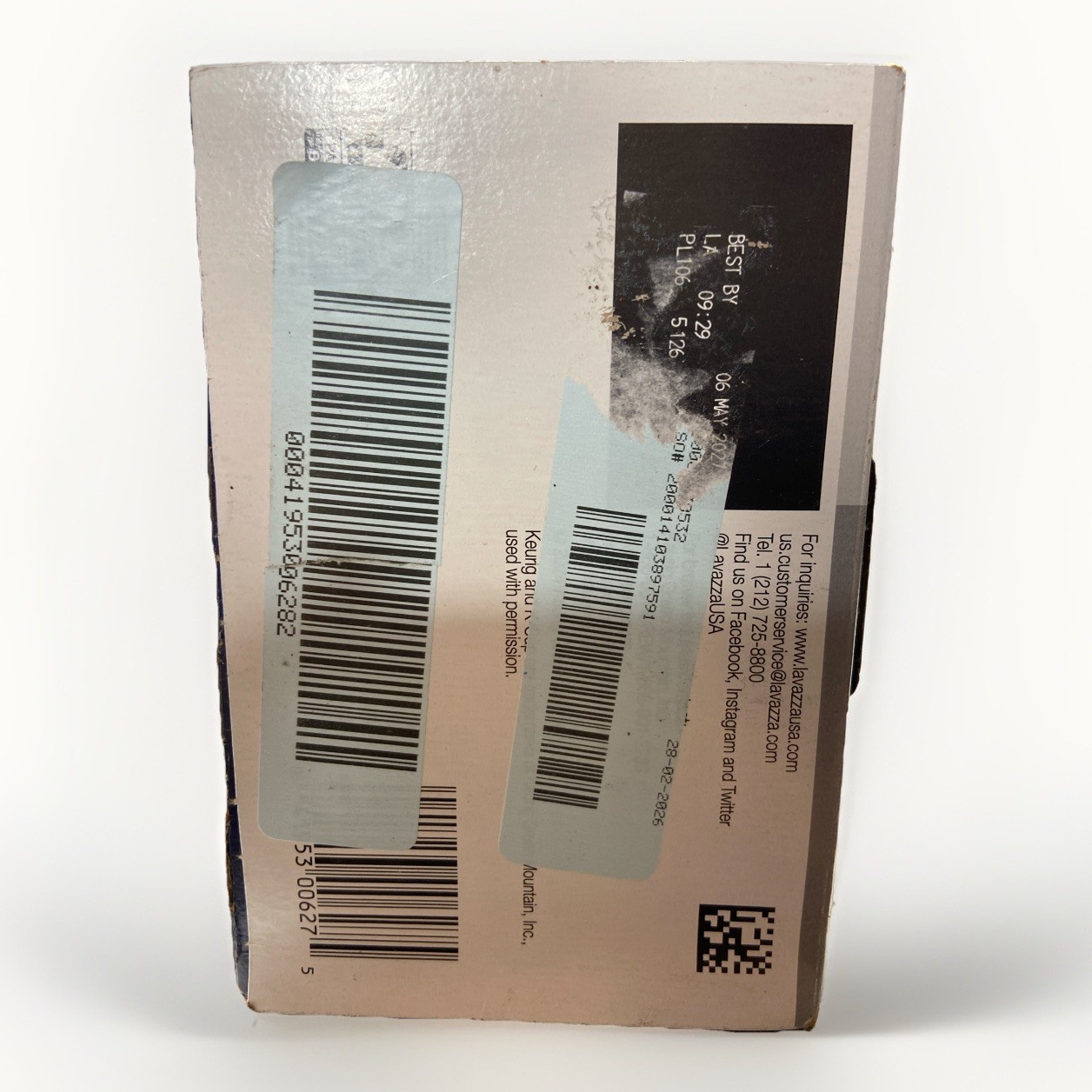 LAVAZZA ITALIAN ROAST EXTRA DARK ROAST KCUPS 10CT BB 05/06/2027 gallery