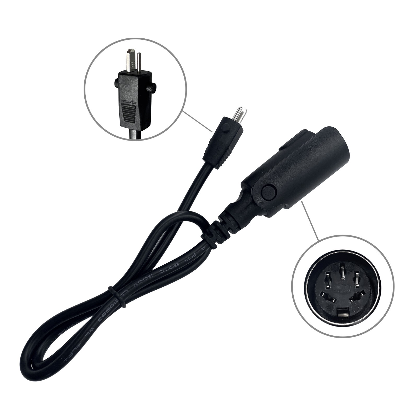 TBB3 Li-ion Battery TP2 Power Supply 2 Pin Male to 5 Pin Female Conversion Cable gallery