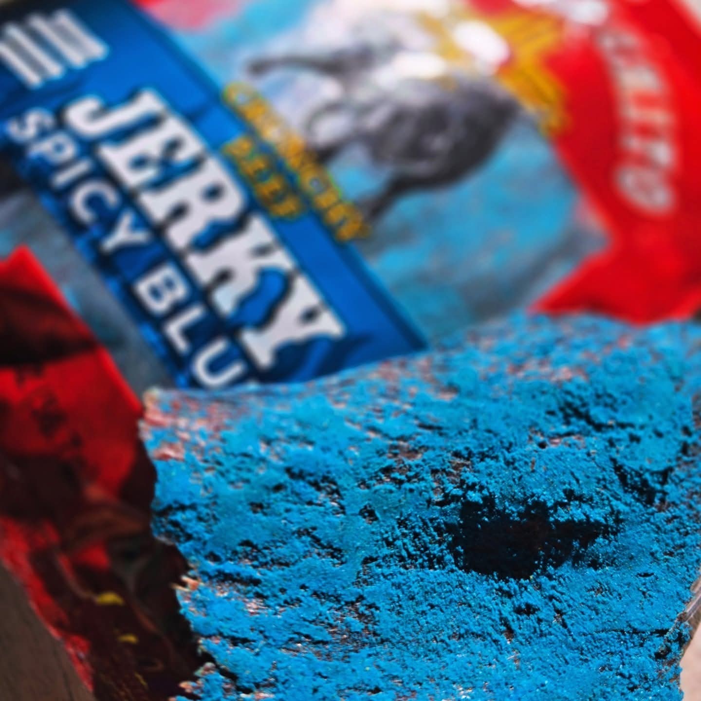 El Ranchito Crunchy Beef Jerky – Spicy Blue Takis , 6 oz gallery
