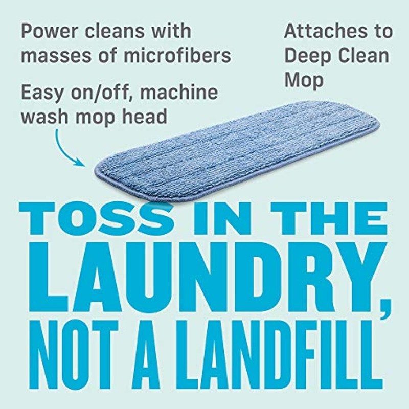 E-Cloth Deep Clean Mop Head, Microfiber Mop Head Replacement for Floor Cleaning, gallery