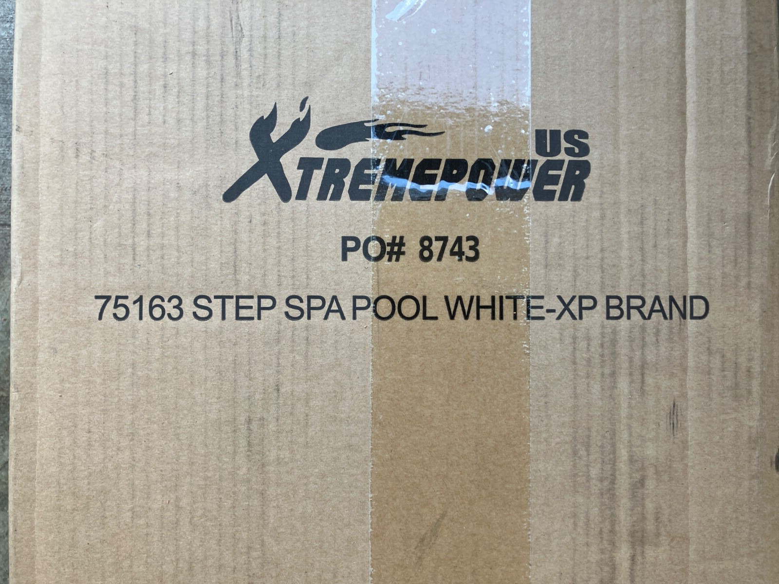 XtremepowerUS Multi-Purpose 2-Step Spa Hot Tub Pool RV Campers Deck Steps White gallery