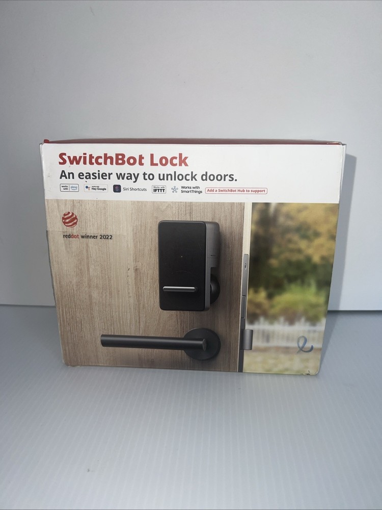 SwitchBot Smart Lock, Bluetooth Electronic Deadbolt, Keyless Entry Door Lock
