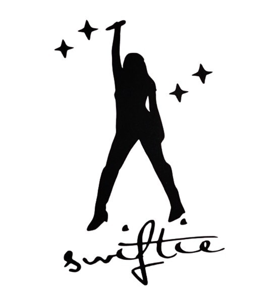 Swiftie Taylor Swift Computer/Car/Cup Vinyl Decal 4x6 gallery