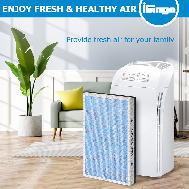 MSA3 Replacement Filter 2 Pack 3-in-1 Compatible Membrane Solutions Air Purifier gallery