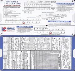 Round or Rectangular Air Duct Calculator HVAC
