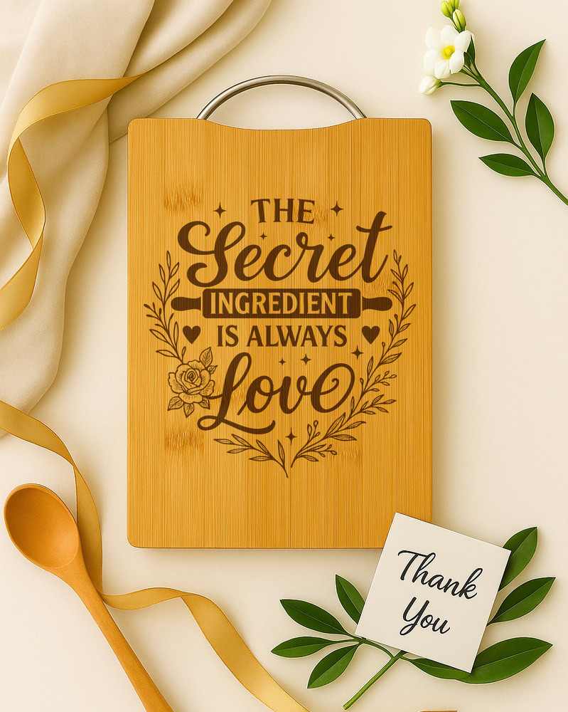 Personalized Secret Ingredient Cutting Board, Kitchen Decor Gift, Christmas Gift