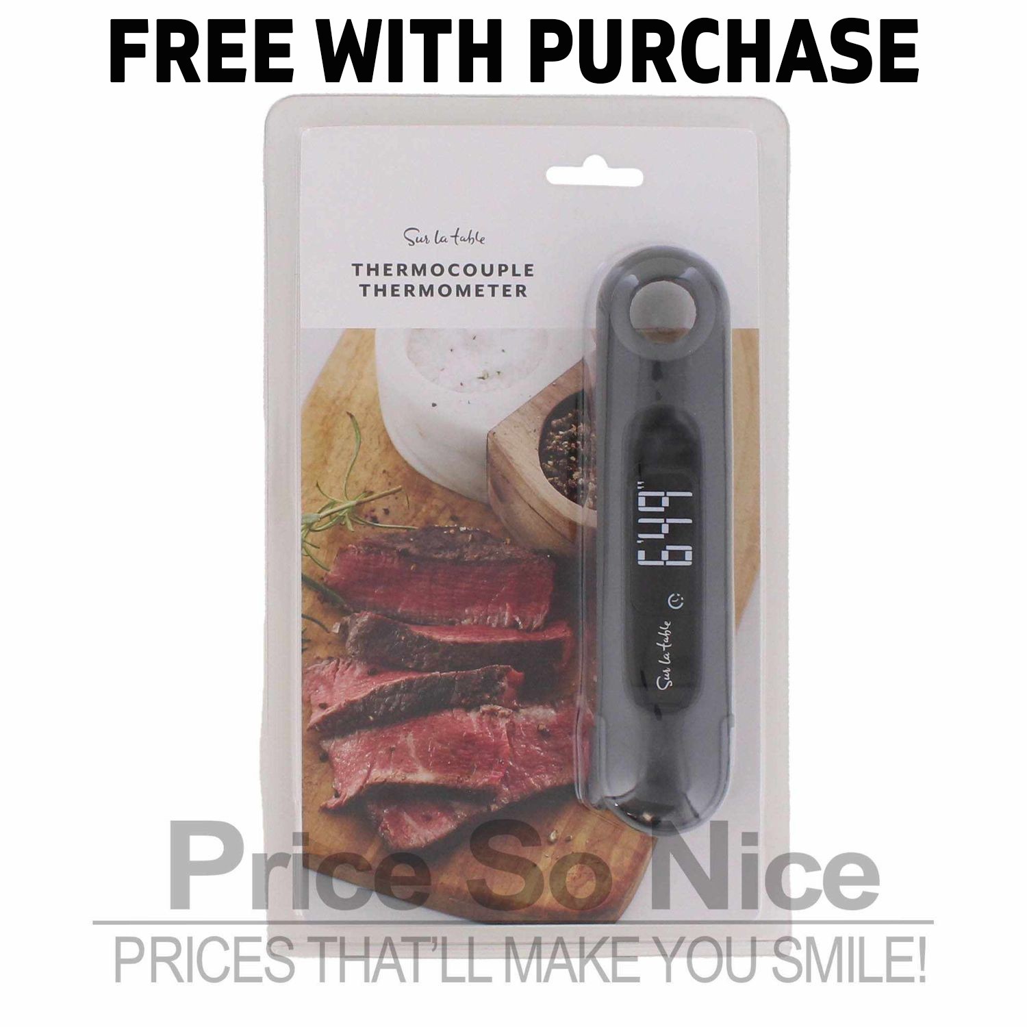 Cole & Mason Hampstead Electric Salt & Pepper Mills w/ Light + FREE Thermometer gallery