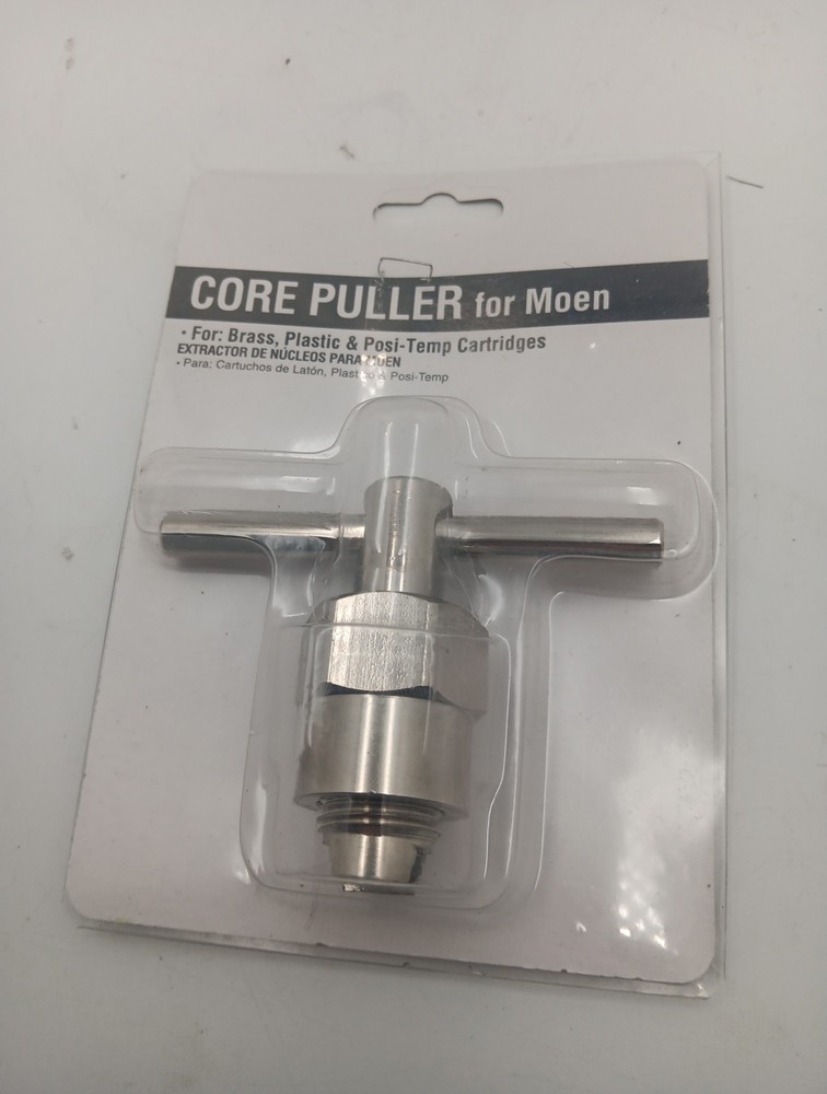 Core Puller for Moen, For Brass, Plastic, Posi-Temp Cartridges