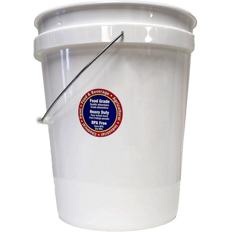 (12 Pack) United Solutions 5 Gallon Utility Bucket Plastic Pail Food Grade gallery
