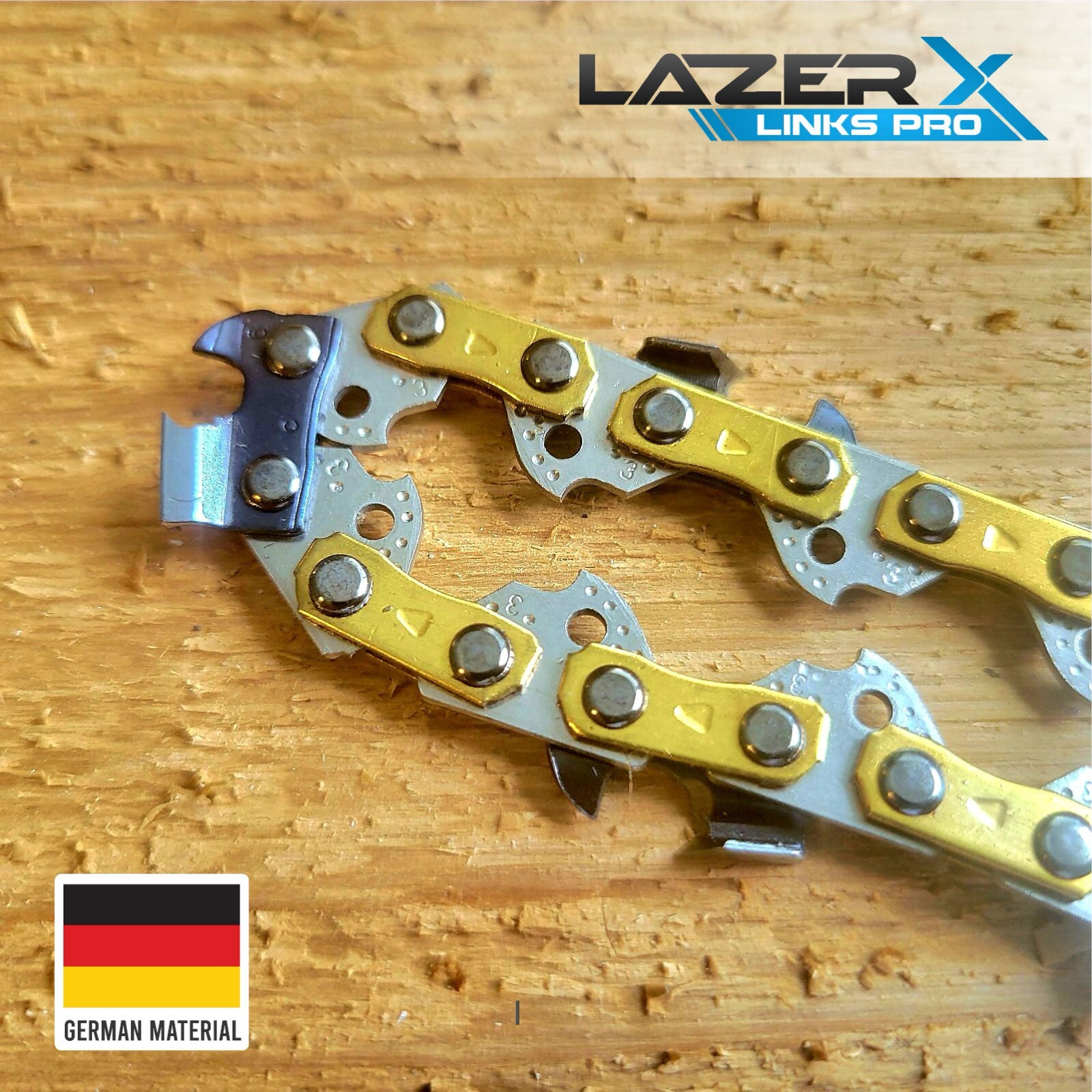 5 PACK 18" Chainsaw Chain Blade POULAN *FULL CHISEL* 3/8LP 050 62D 90 MODELS gallery