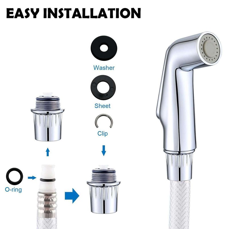 Kitchen Sink Sprayer Head Replacement Handheld Spray Nozzle for Kitchen Faucet gallery