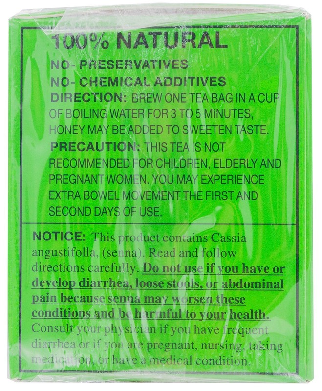 4 BOXES CALIFORNIA DIETERS' DRINK EXTRA STRENGTH TEA (20 Tea Bags) Best by 11/31 gallery