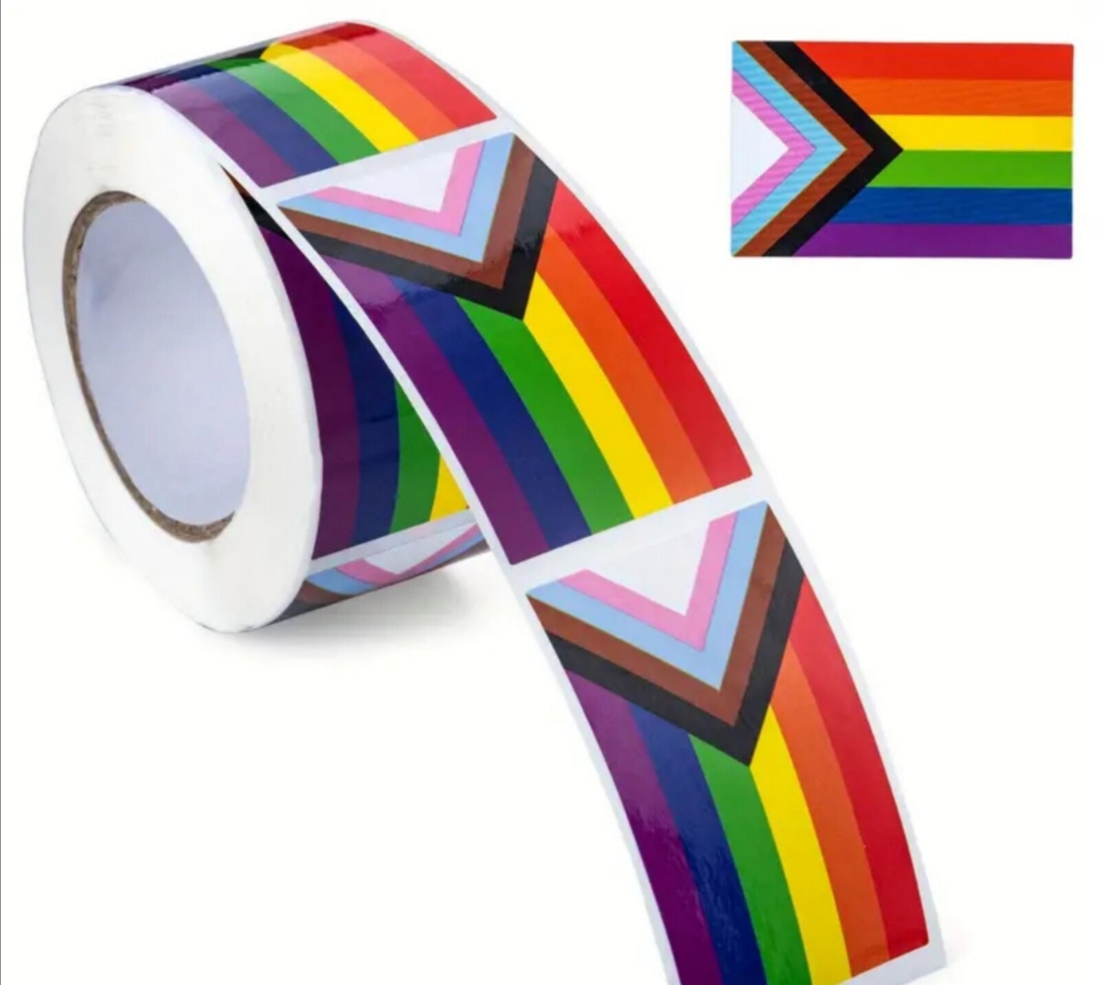 20 PCS Gay Queer LGBTQ+ Rainbow Progress Pride Flag Stickers BRAND NEW gallery
