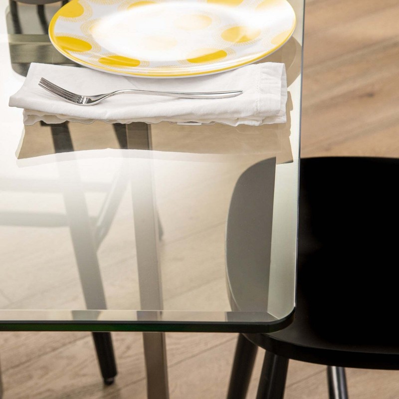 36" Square Clear Glass Table Tops gallery