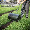 Compost Spreader Peat Moss Spreader 24" Wide Sphagnum Roller for Topsoil gallery