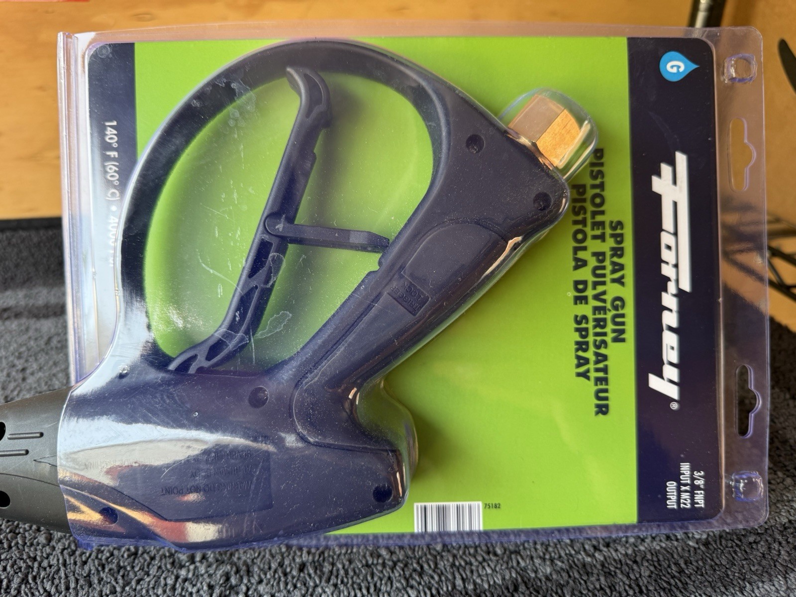 Forney 75182 Pressure Washer Spray Gun, 3/8" FNPT x M22 4000 PSI gallery