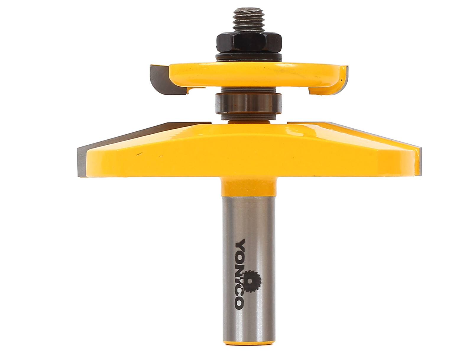 3-1/8" Bevel Raised Panel with Back Cutter Router Bit 1/2" Shank - Yonico 12149 gallery