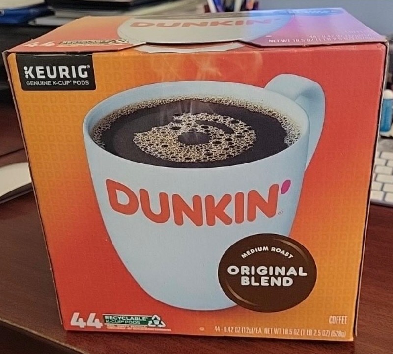 44 K-Cups Dunkin' Donuts Original Blend Medium Roast Keurig Pods EXP 9/12/2026 gallery