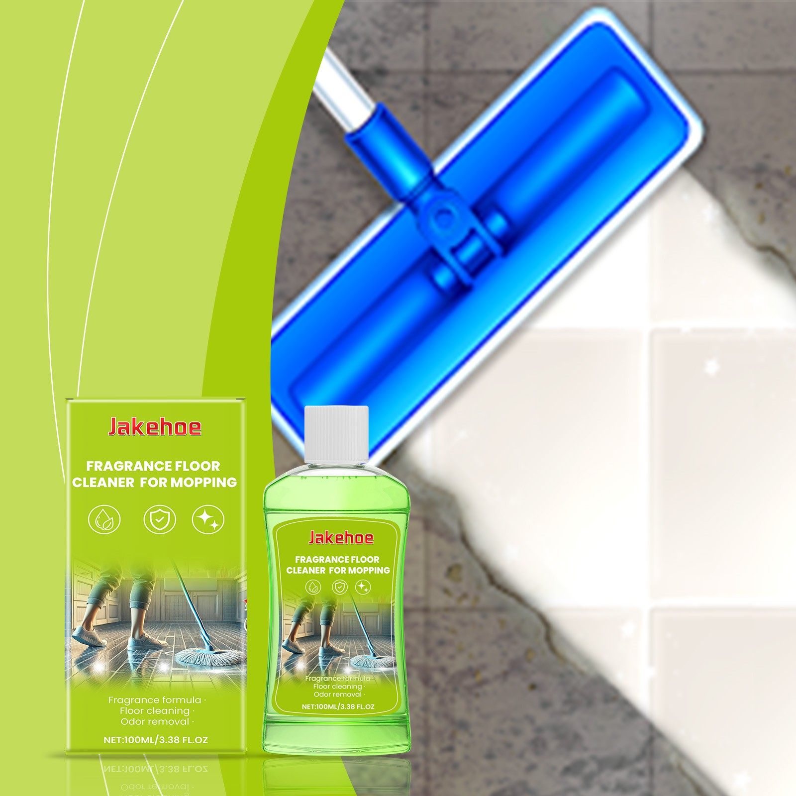 All Purpose Odor Eliminating Floor Cleaner with Long Lasting Fresh Fragrance gallery