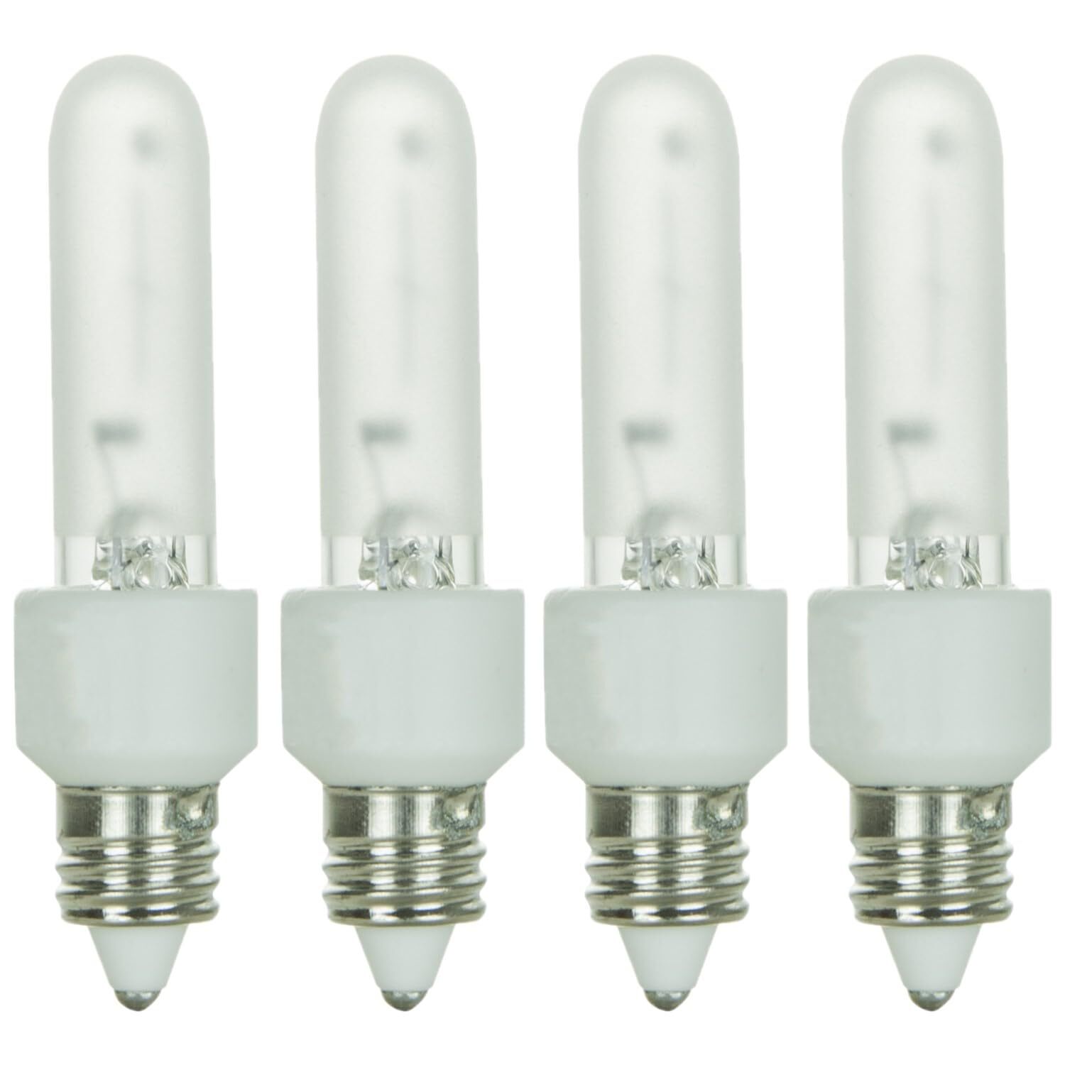 4Pack KX2000 E11 Light Bulb, T3 Frosted Mini Can Bulb, 20W, 200LM gallery