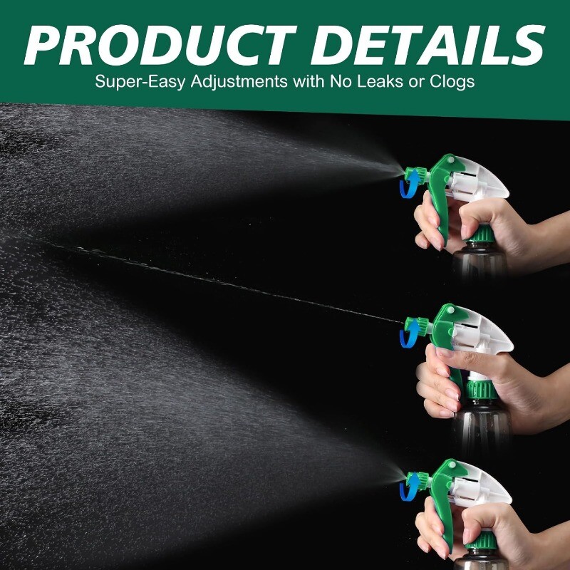 Replacement Trigger Sprayers 32 oz Spray Bottles Pumps 28/400 Dip Tube 9 1/4" gallery