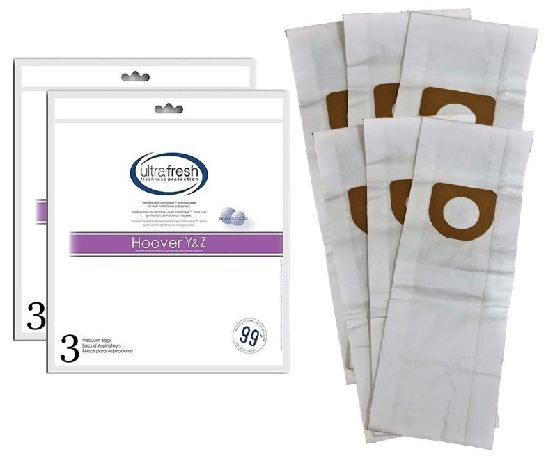 6 HOOVER TYPE Y WINDTUNNEL Upright Vacuum Bags Included Also Fit Hoover Type Z gallery