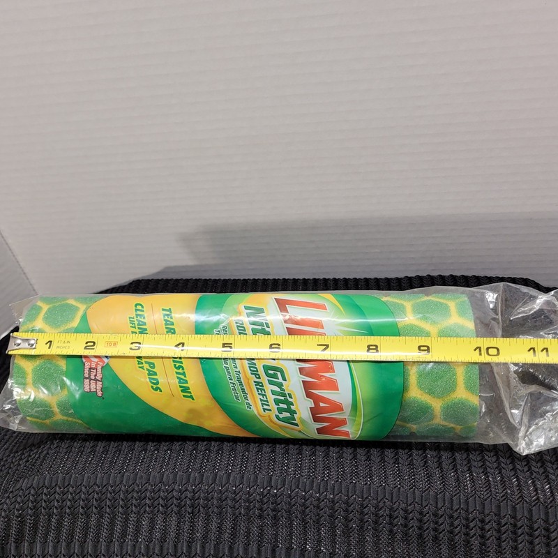 Libman Nitty Gritty Roller Mop Refill Tear Resistant Easy Change Refill Yellow gallery