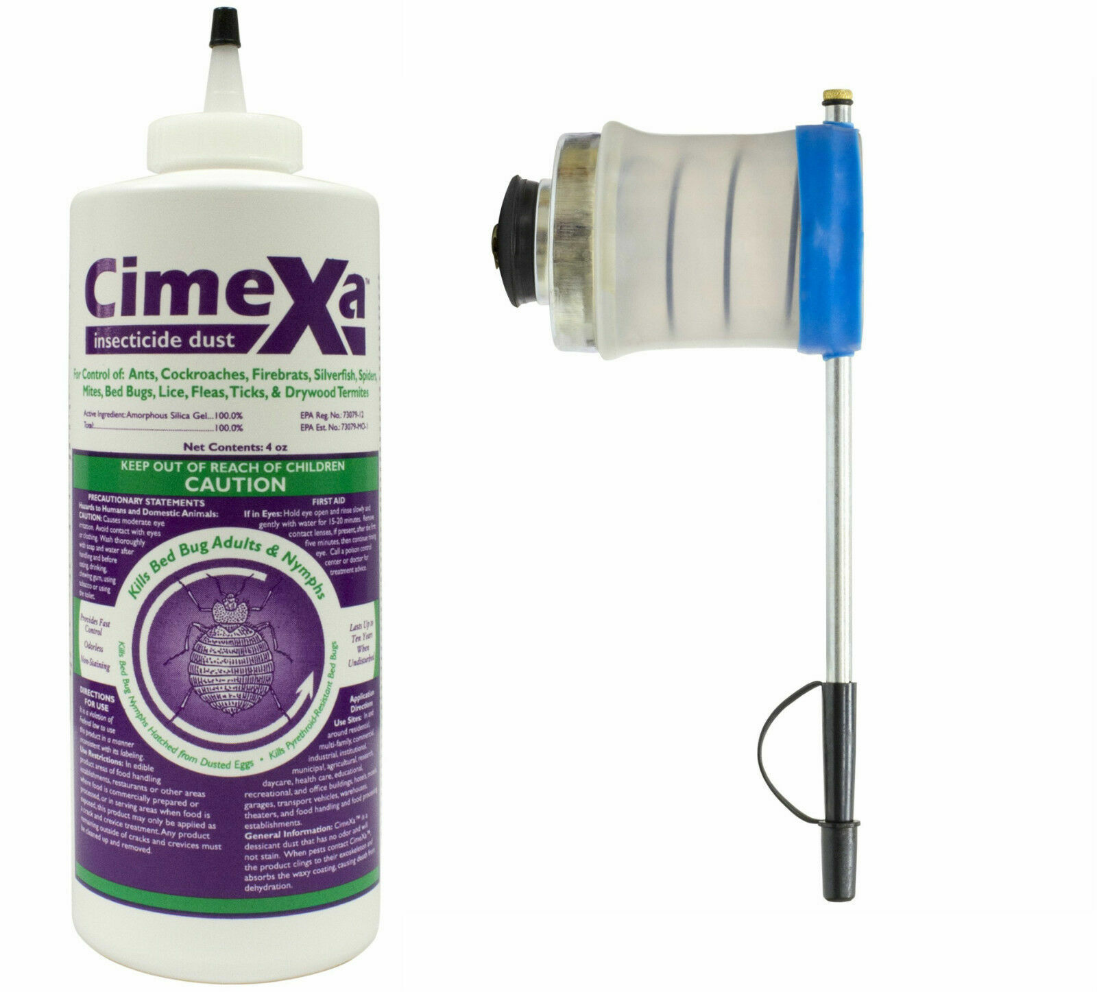 Rockwell Labs CimeXa Insecticide Dust - BED BUG KILLER KIT - SAME DAY SHIPPING gallery