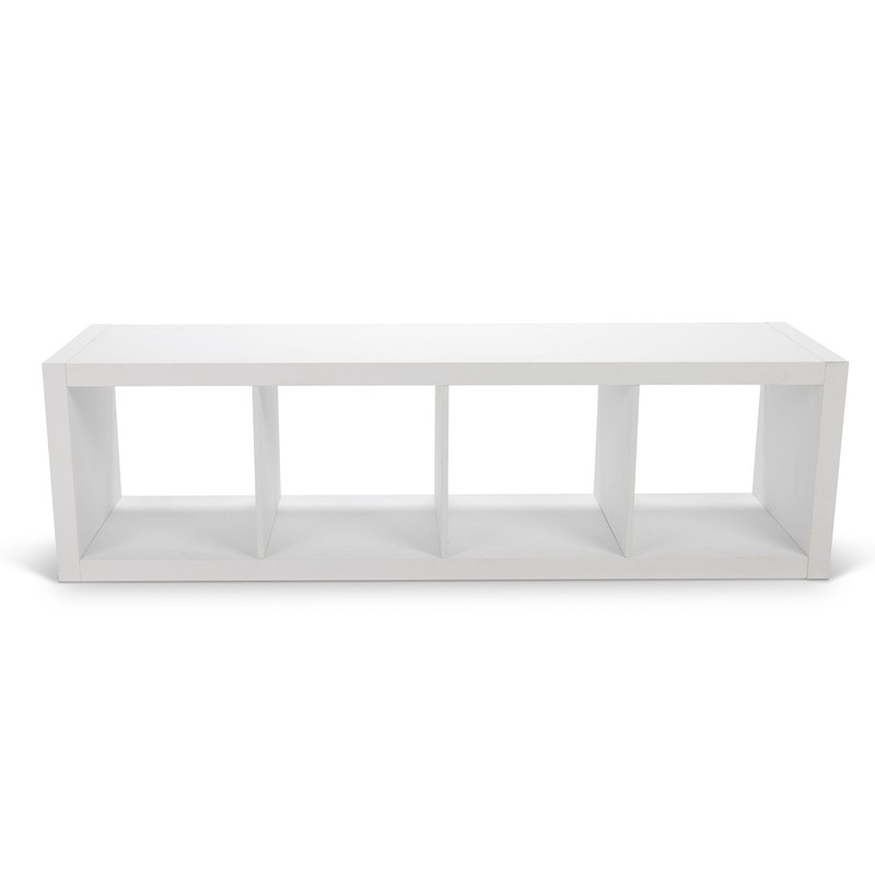 BOOKSHELF 4 Cube Horizontal/Vertical Vinyl Record Storage Case Multiple Colors gallery
