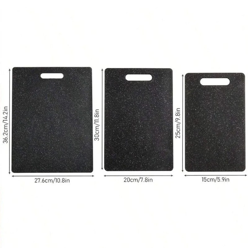 Antibacterial Marble Texture PP Cutting Board Mildew Resistant Kitchen Vegetable gallery