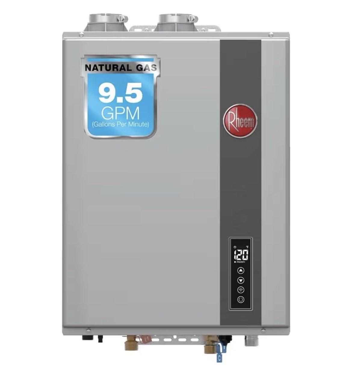 Rheem RTGH-95DVLN-3 | Tankless Water Heater 9.5 GPM | 199,900 BTU | Open Box-New gallery