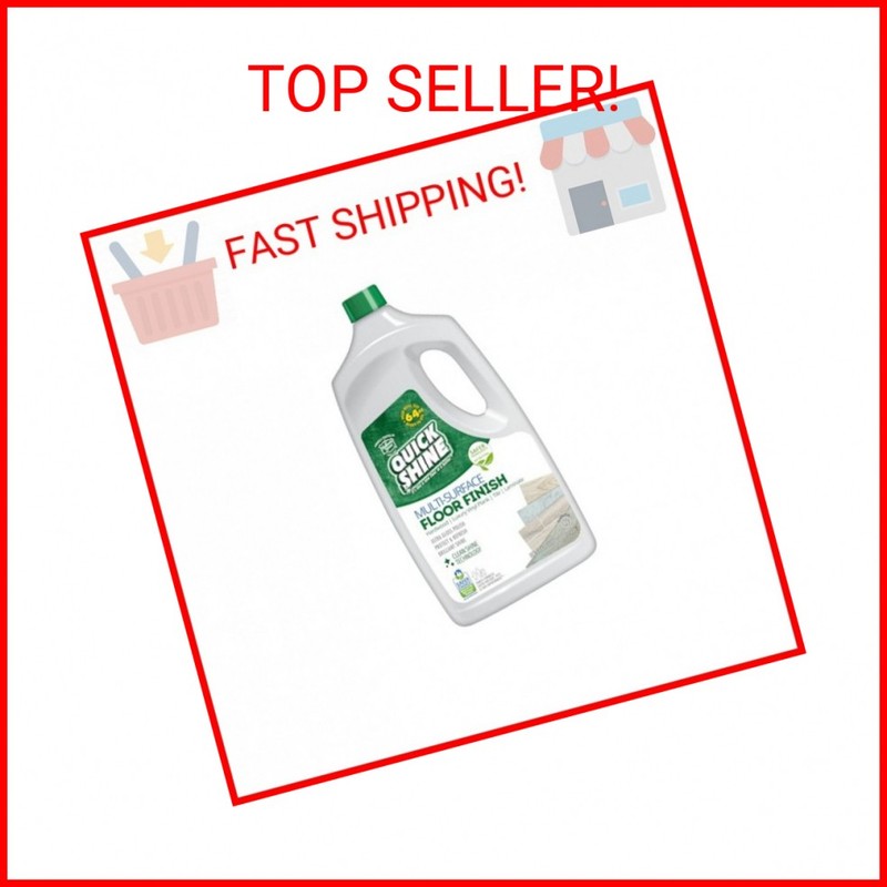 Quick Shine Multi Surface Floor Finish 64oz | Cleaner & Polish to use on Hardwoo gallery